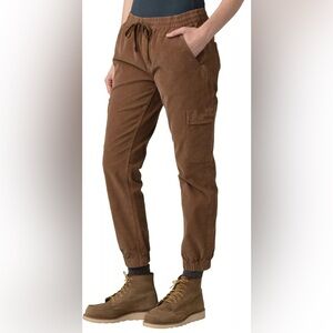 Prana Lost Highway Pants in Sepia, M Corduroy Joggers, Like New